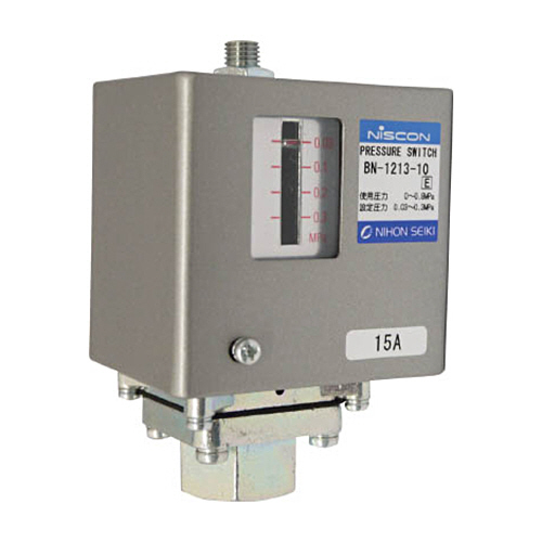 圧力ｽｲｯﾁ 設定圧力0.03-0.3MPa 1個