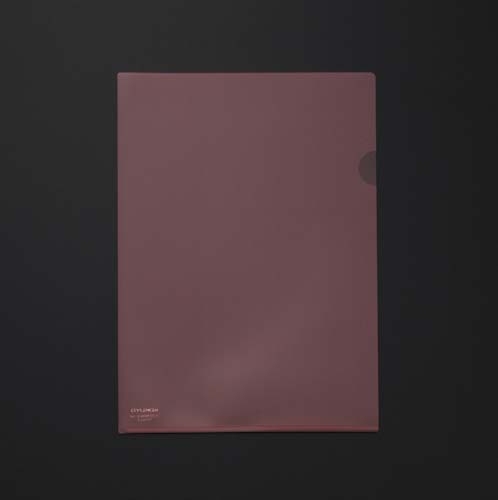 クリヤーホルダースーパークリヤー１０　桃　５０枚画像