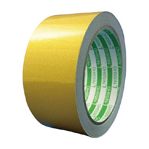 ｴﾙ日昌 再帰反射ﾃｰﾌﾟ 45mm×10m 黄 1巻画像