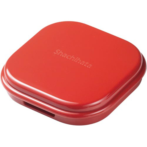 速乾朱肉コンパクトタイプ４０号　４０ｍｍ角　赤画像