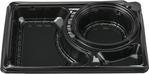 デリカランチＤＬ－２６－１９黒本体５０枚画像