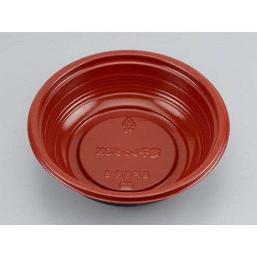 シーピー化成 どんぶり容器 BF丼内3 赤つづみ 本体 発泡画像