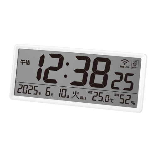 無線LAN大型時計
