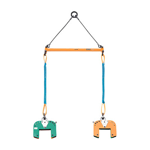 ｽｰﾊﾟｰ 木質梁専用吊ｸﾗﾝﾌﾟ天秤ｾｯﾄ 1ｾｯﾄ画像