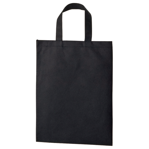 不織布ﾊﾞｯｸﾞ A4 ﾏﾁ無 ﾖｺ270×ﾀﾃ350mm ﾌﾞﾗｯｸ 1ﾊﾟｯｸ(10枚)画像