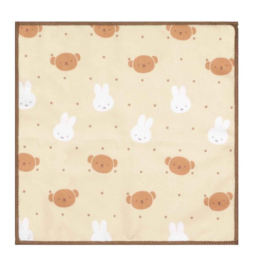 ふきん マイクロファイバーふきん ミッフィー 30×30cm DickBruna 同色3枚入 ミッフィーとボリス画像