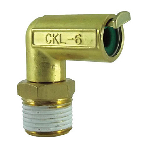 ﾀｯﾁｺﾈｸﾀｰｴﾙﾎﾞｺﾈｸﾀｰ(金属) R3/8 外径6mm 1個画像