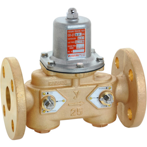 ﾊﾞｲﾊﾟｽ付水用減圧弁 二次側圧力(B) 20A 1台画像