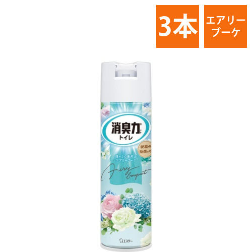 トイレの消臭力スプレー　エアリーブーケ　365mL　1セット(3本)画像