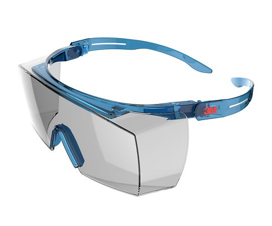 セキュアフィット™　保護めがね（オーバーグラスタイプ）　I/Oグレー/ブルー画像
