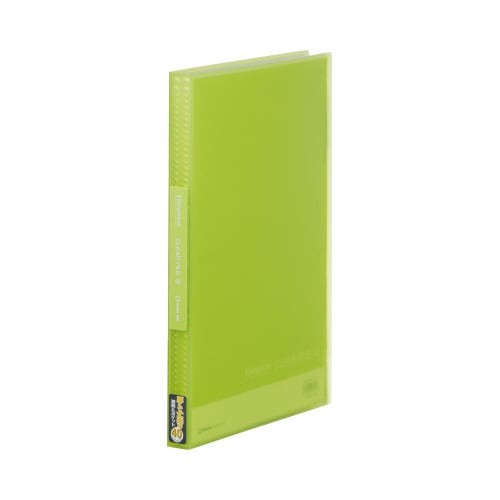 シンプリーズクリアーＦ　Ａ４縦４０Ｐ　透明黄緑８冊画像