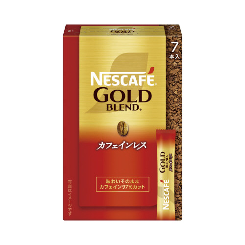ネスカフェＧＢカフェインレス　スティック　７本画像