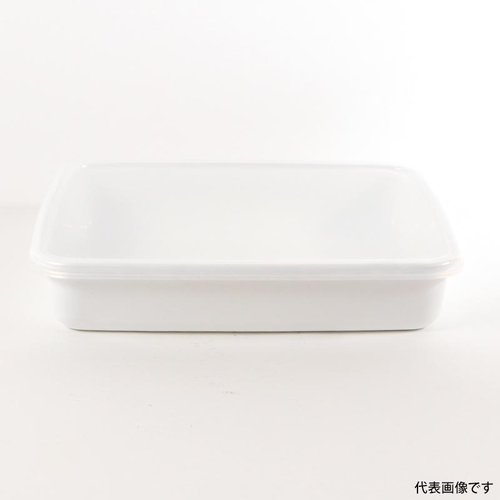 保存容器 野田琺瑯 WRA-L w/s レクタングル浅型 Lシール蓋付