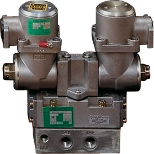 ﾊﾟｲﾛｯﾄ式 防爆形5ﾎﾟｰﾄ弁 4Fｼﾘｰｽﾞ(ｼﾝｸﾞﾙｿﾚﾉｲﾄﾞ) 1台画像