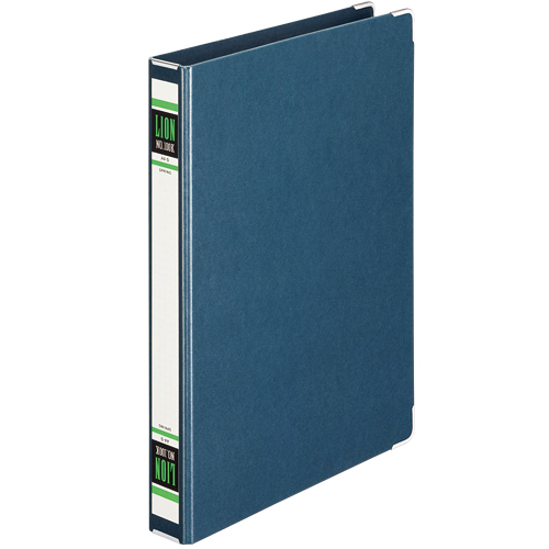 ｽﾌﾟﾘﾝｸﾞﾌｧｲﾙ A4ﾀﾃ 2穴 300枚収容 背幅36mm 紺 1冊画像