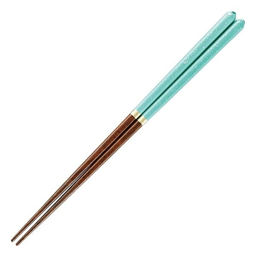 箸 23cm 誕生石 木製 天然木 ウレタン塗装 12月タンザナイト画像