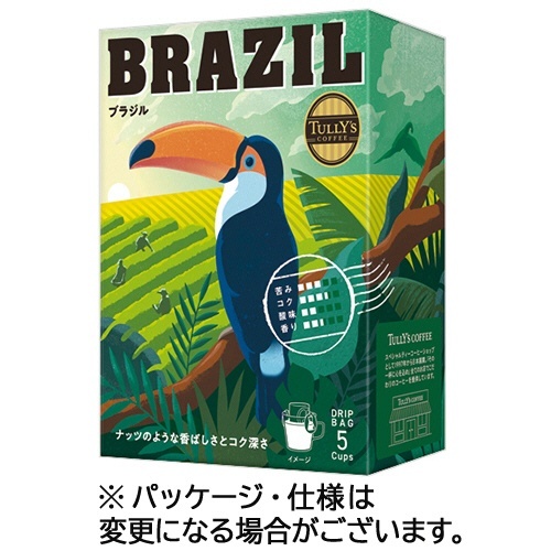 タリーズコーヒー ドリップコーヒー ブラジル 1箱(5袋)画像