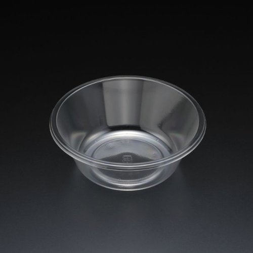 惣菜容器 サラダ Z131 透明 本体 スミ [バラ販売]