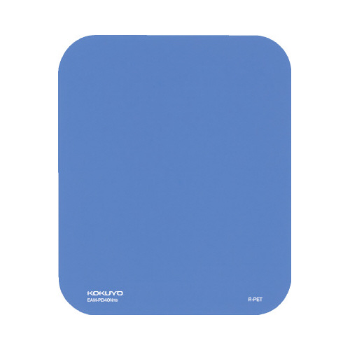 マウスパッド　再生ＰＥＴ　ブルー