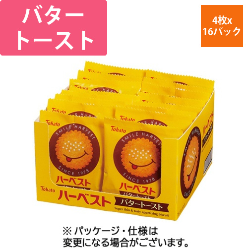 パーソナルハーベスト　バタートースト　1セット(64枚:4枚x16パック)画像
