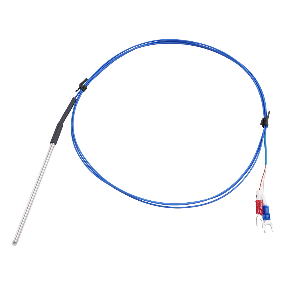 K熱電対（シース型・テフロン（R）被覆）　M4Y端子タイプ　100mm画像