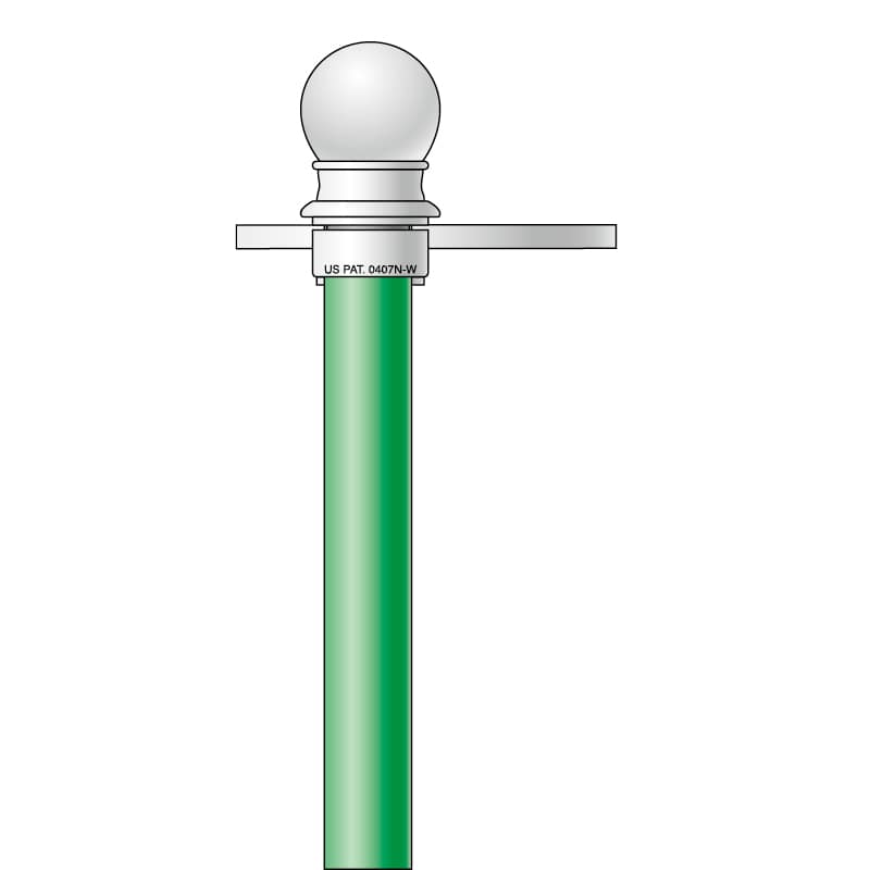 スタイリッシュポール　　緑画像