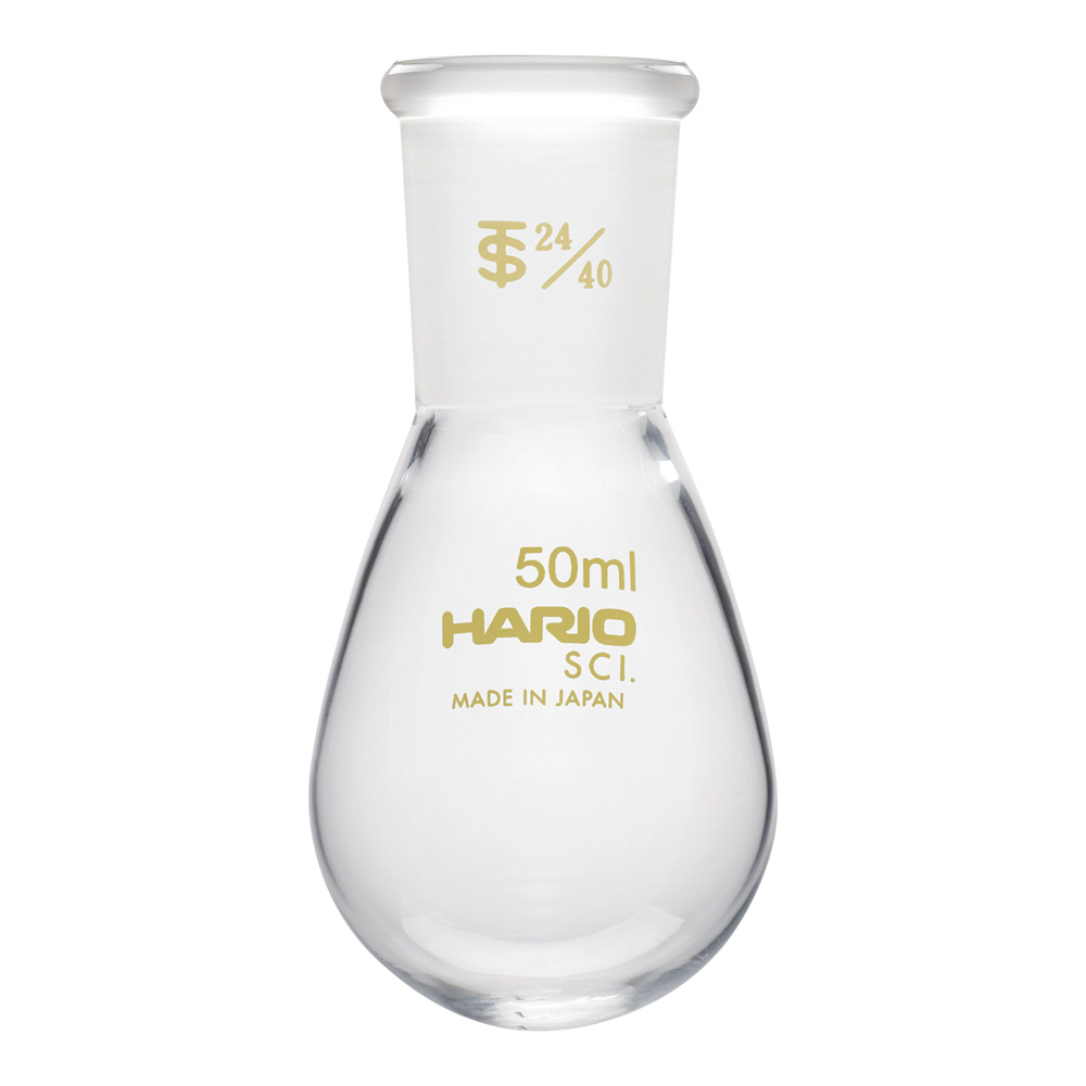 共通摺合せなすフラスコ 50mL TS24/40画像