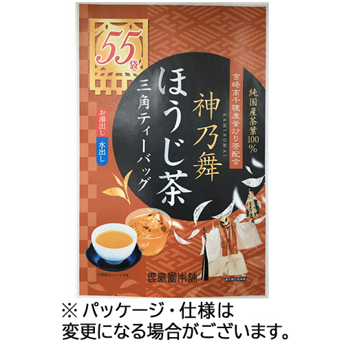 神乃舞 ほうじ茶三角ﾃｨｰﾊﾞｯｸﾞ 2.6g/ﾊﾞｯｸﾞ 1ﾊﾟｯｸ(55ﾊﾞｯｸﾞ)