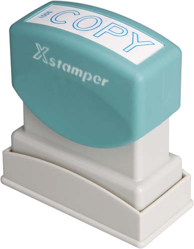 Ｘスタンパービジネス用　Ｂ型　ＣＯＰＹ　藍画像