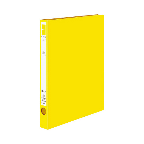 リングファイル＜ＥＲ＞黄Ａ４縦背幅２９ｍｍ画像