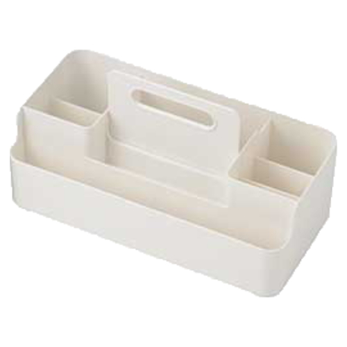 小物収納 ナチュラ ツールピット L WH ホワイト画像