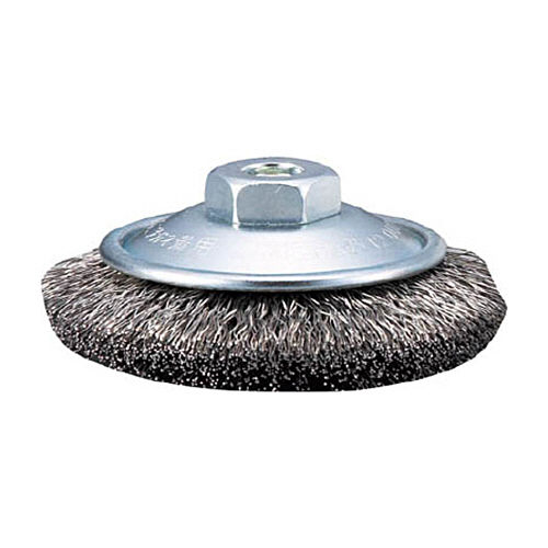 電動工具用ﾍﾞﾍﾞﾙﾌﾞﾗｼ ｽﾃﾝﾚｽ 外径85mm 1個画像