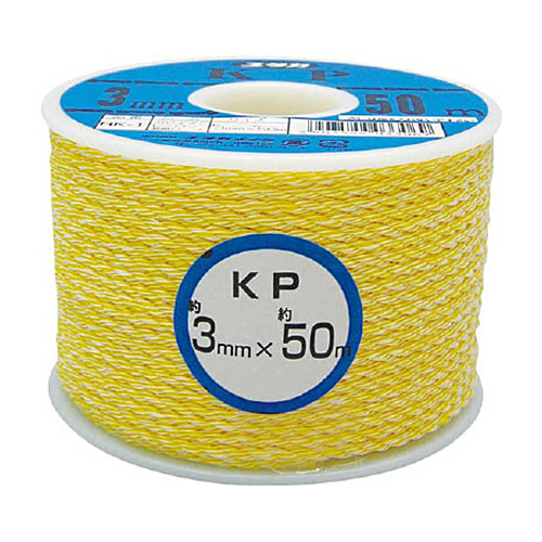 ﾛｰﾌﾟ KPﾛｰﾌﾟﾎﾞﾋﾞﾝ巻 3φ×50m 1巻画像
