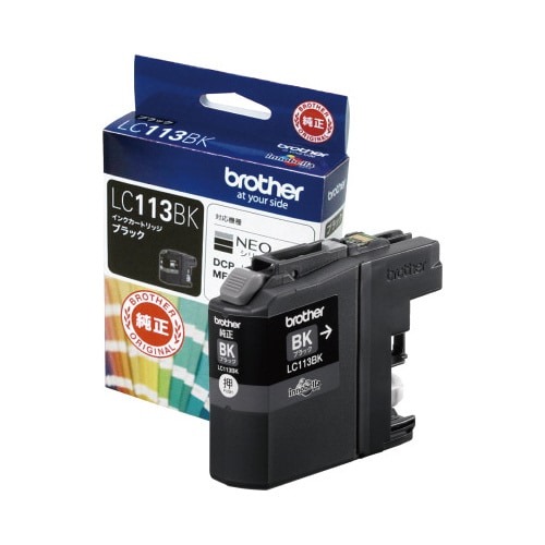 純正インクカートリッジ　ＬＣ１１３ＢＫ　ブラック画像