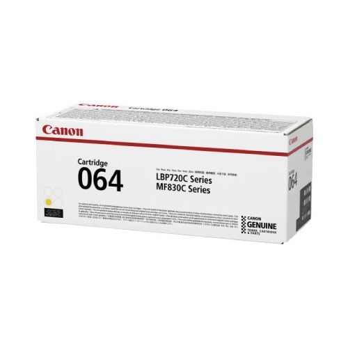 純正トナーカートリッジ　０６４　イエロー画像