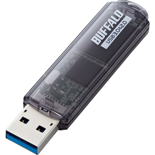 USB3.0対応 USBﾒﾓﾘｰ ｽﾀﾝﾀﾞｰﾄﾞﾓﾃﾞﾙ 32GB ﾌﾞﾗｯｸ 1個画像