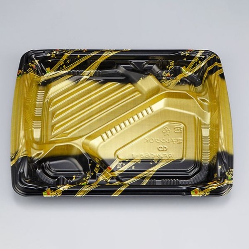 シーピー化成 弁当容器 BFみくら8-1 舞帯金 本体画像