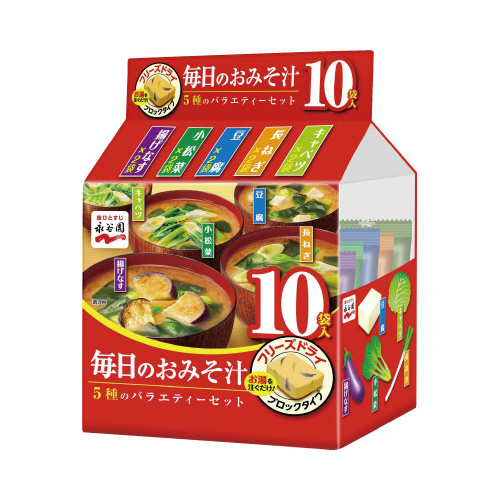 毎日のおみそ汁　５種のバラエティーセット　１０袋入画像