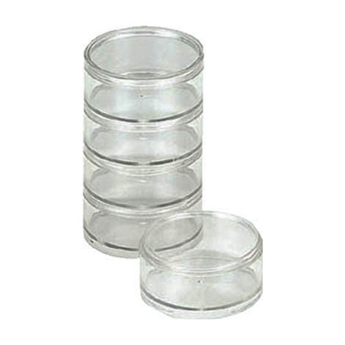 ﾗｳﾝﾄﾞｹｰｽL φ70×133mm 本体5個+ﾌﾀ1枚 1ｾｯﾄ画像