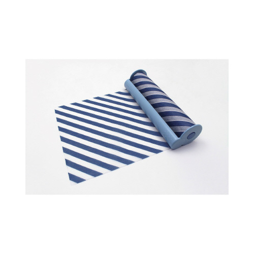 まもラップカッター　スカイブルー×ストライプ・ネイ画像