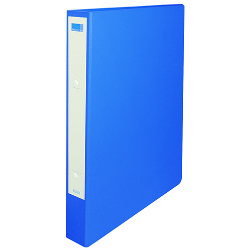 ﾘﾝｸﾞﾌｧｲﾙ e.s. A4ﾀﾃ 2穴 200枚収容 背幅36mm ﾀﾞｰｸﾌﾞﾙｰ 1冊画像