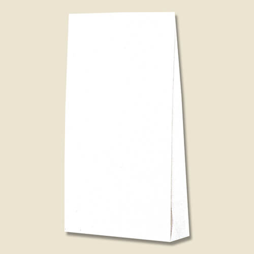 角底袋（白・幅260×マチ80×高470mm)画像