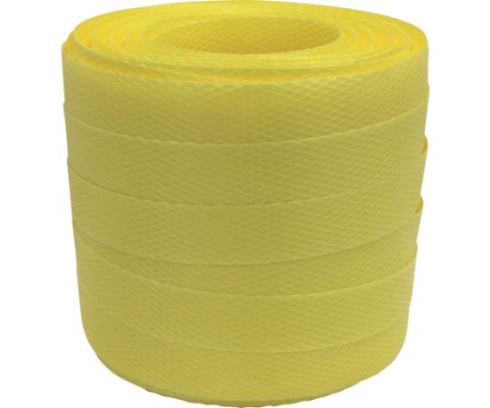 梱包用品　PPバンド　15.5mm×50m　イエロー画像