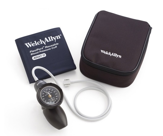 アネロイド血圧計[デュラショック･ハンド型]　成人用(中)カフ付き画像