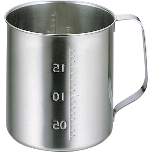 ｽﾃﾝﾚｽﾋﾞｰｶｰ 注ぎ口無 0.5L 92×90 1個画像