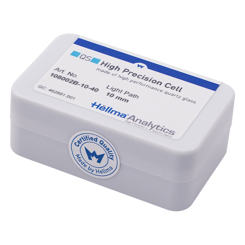 ヘルマ（R）石英セル　マイクロブラック画像