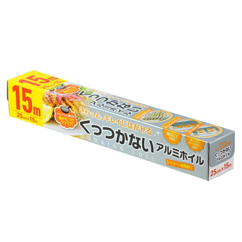 アルミホイル 25cm×15m くっつかないアルミホイル画像