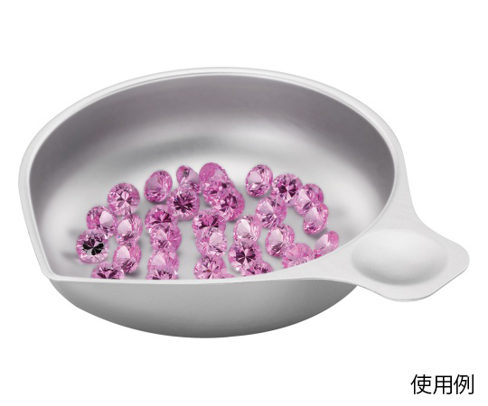 宝石・貴金属・微小部品測定用専用皿　銀色画像