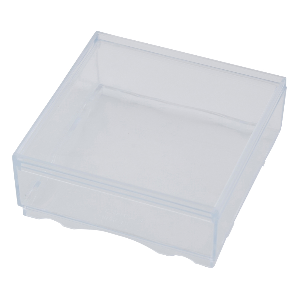 非帯電スチロールケース　80×80×32mm　10個入画像