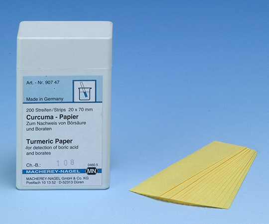 ターメリック試験紙 (クルクミン)画像